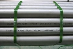 Stainless Steel Seamless Pipes and Tubes A249 TP304 