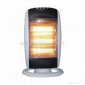 Electric halogen heaters