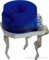 Trimmer potentiometer Horizontal mount,