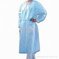 Non woven isolation gown CE FDA ISO approved hospital use manufacture