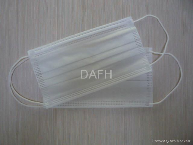 radiation-proof 3 ply disposable face mask with earloop ISO CE NELSON FDA approv 4