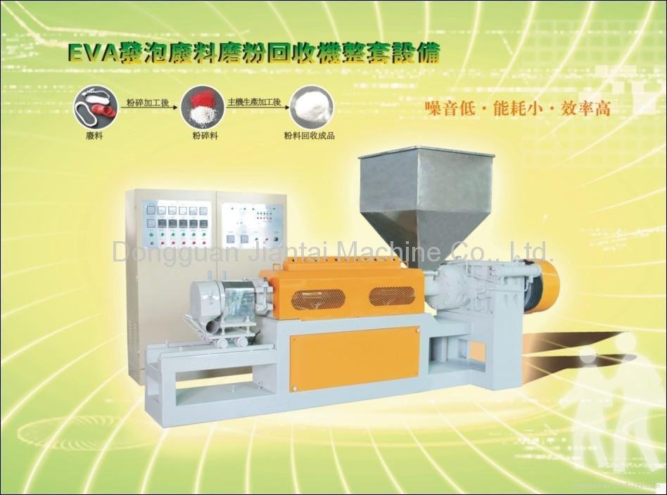EVA Foam Material Pulverizing and Recycling Line 3