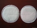 Disposable breast pad with long sticker
