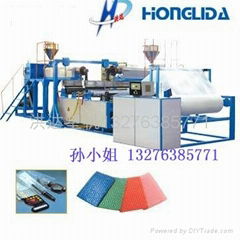 PE air bubble film making machine