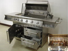 Infrared gas grill