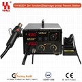 YIHUA 852D+(Diaphragm pump) Hot air rework station 1