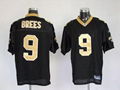 NFL Jerseys New Orleans Saints 9  Drew Brees Black 1