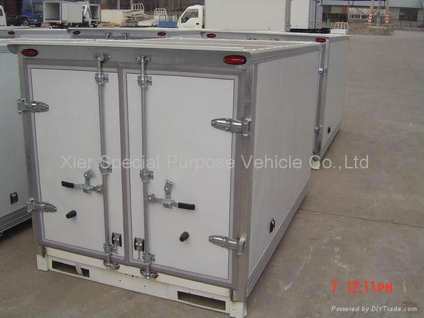 refrigerated truck body 2