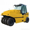 Tyre road roller