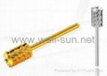 Large Barrel Medium Carbide Bit Gold