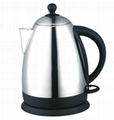 1.5L stainless steel cordless kettle