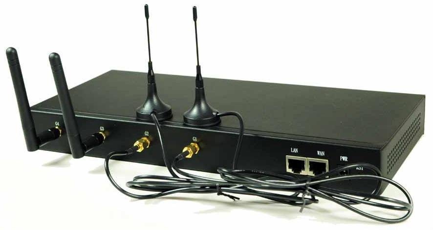 IP PBX 4 GSM Antennas ZX50-G4 3