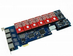 PCI-E Card Asterisk Card ZA16E