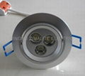 LED downlight 3*1W