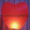 Heart shaped loving wish lantern