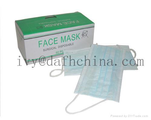 anti-bacterial NDM1 face mask,3-ply face mask with CE/ISO/Nelson Certification 3