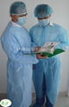  surgical gown,disposable nonwoven gown with CE&ISO 1