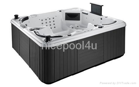 fantastic design outdoor spa,hot tub jacuzzi with 101 jets-SR816 2