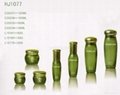 HJ1076   glass cream and lotion jar / bottle 2