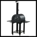 outdoor wood fired pizza oven