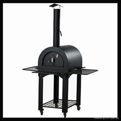 outdoor wood fired pizza oven