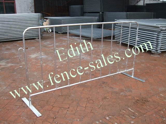 crowd control fence