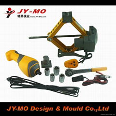 Car electric jack with wrench kit ,