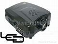 VIVIBRIGHT HD LED Projector is 1600lumens