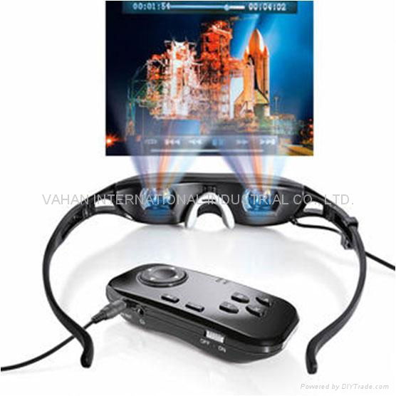Video Glasses with 2GB Multimedia Player