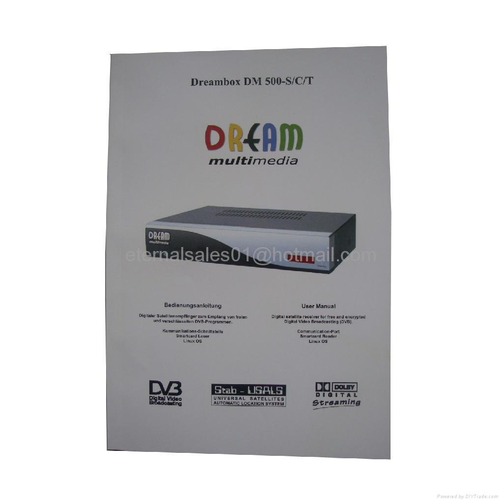hot sale, popular linux digital satellite receiver DM500S,suitable for worldwide 5