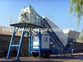 Mobile Concrete Mixing Plant