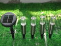 solar stainless steel light