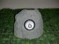 Solar stone light