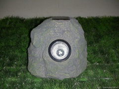 Solar stone light