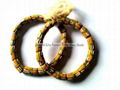 West African Painted Glass Beads