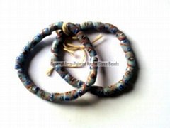 West African Painted Glass Beads