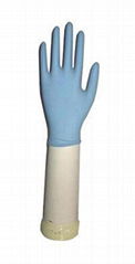 Nitrile examination gloves-Light blue