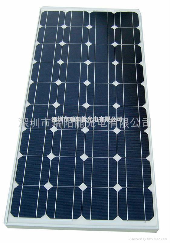 80w单晶硅太阳能板 2