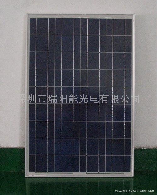 100w多晶硅太阳能板