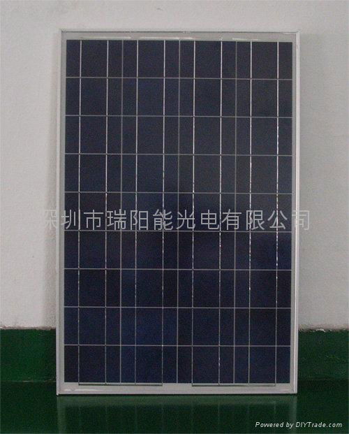 100w Polycrystalline silicon solar panel 