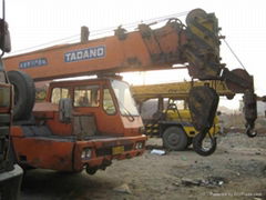 TL300E used Tadano 30Ton Mobile Truck Cranes. 1992 Year Modle.