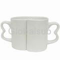 11 OZ Couple Mugs,Lover Mugs-Two Handles,Sublimation mug 4