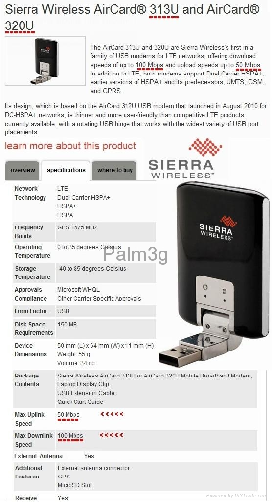 HOT SELL 3G USB modem in Australia Aircard 312U with 42Mbps  3