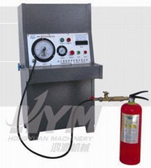 Nitrogen filling and timing machine