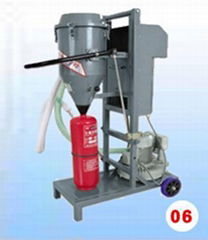 Half-automatic type fire extinguisher