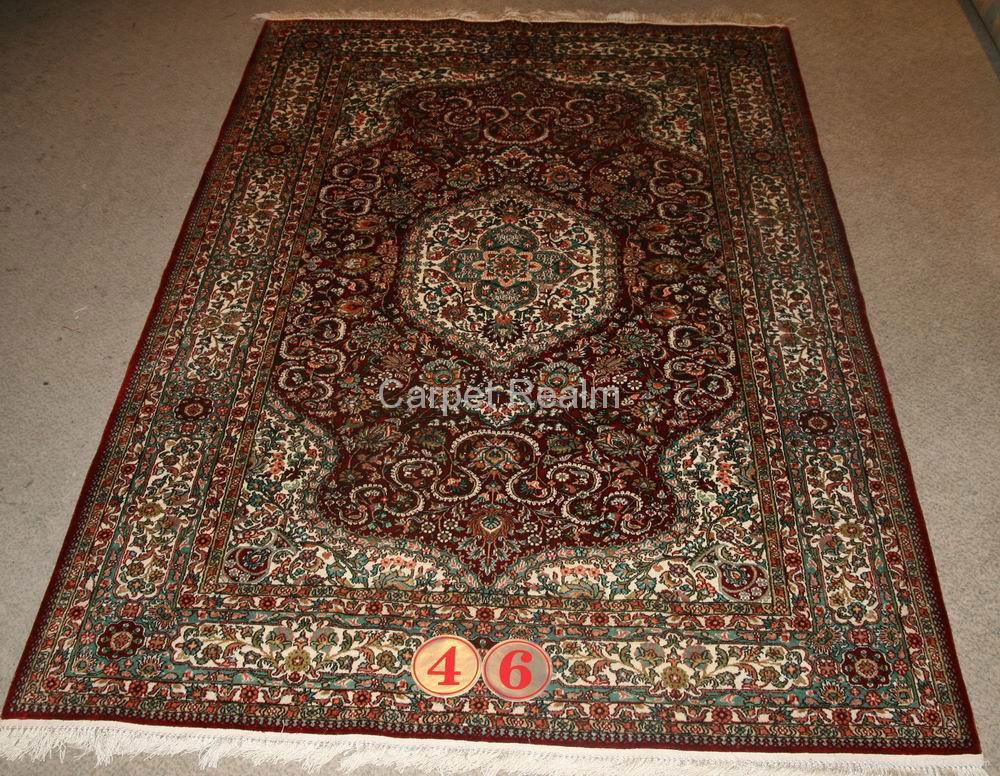 4x6ft hand-knotted oriental carpets 5