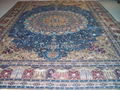 10x14ft hand knotted pure silk carpets 1