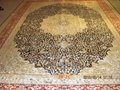 10x14ft hand knotted pure silk carpets 3