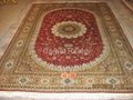 6x9ft hand knotted persian silk carpets 4