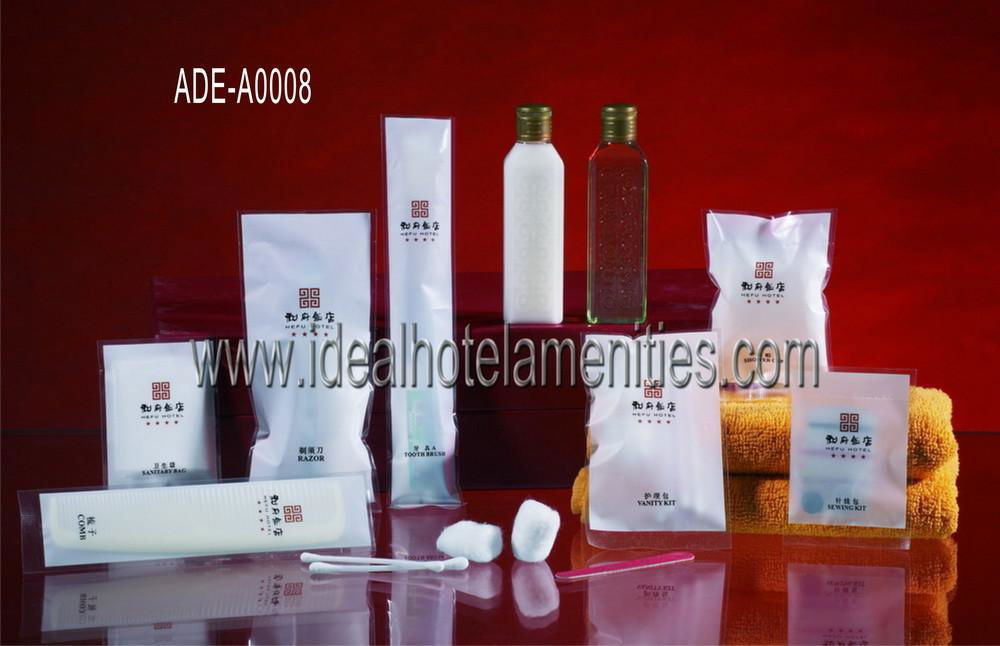 Hotel amenities set 4